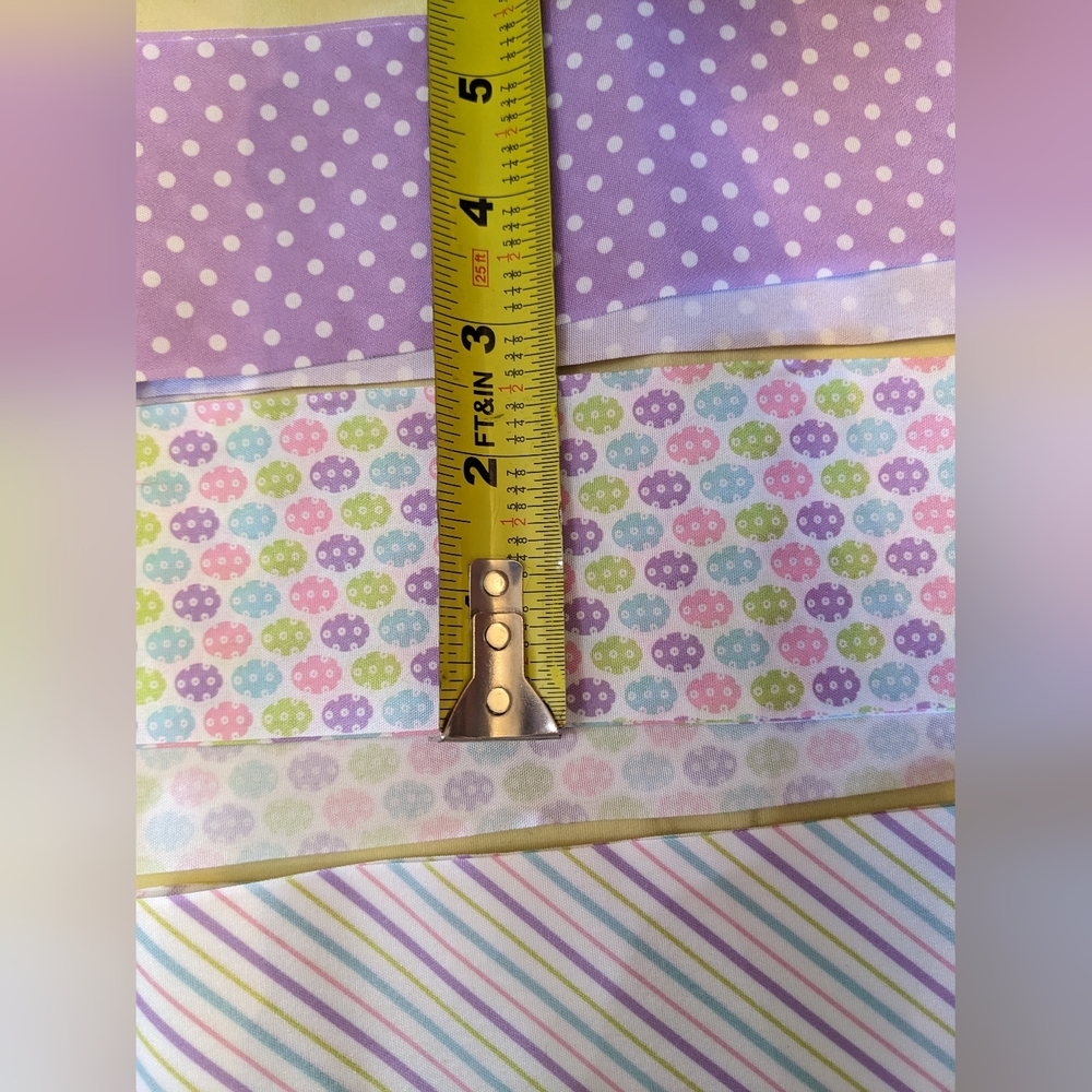 10 New Easter material Strips, Fabric, Make Hair Bows, TM1-Q - Picture 2 of 3